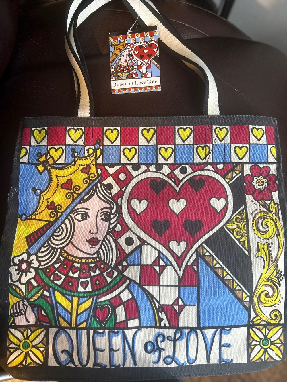 NEW Brighton Queen of Love Tote - Picture 2 of 3